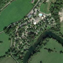 Vue satellite de Camping Domaine de l'Epinette à Châtillon