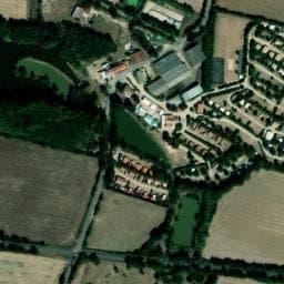 Vue satellite de Emplacements camping-cars Camping La Bretonnière à Saint-Julien-des-Landes
