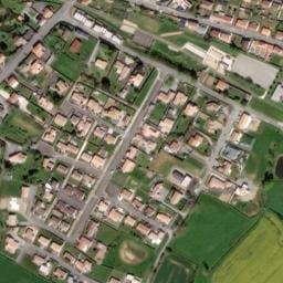Vue satellite de Aire de services - Super U La Châtaigneraie à La Châtaigneraie