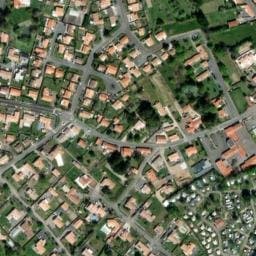 Vue satellite de Slow Village Orée de l’Océan à Brem-sur-Mer
