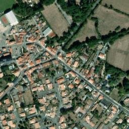 Vue satellite de Camping Château La Forêt à Saint-Julien-des-Landes