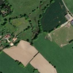Vue satellite de Camping La Chagnée à Saint-Aubin-le-Cloud