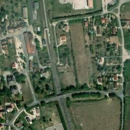 Vue satellite de Aire de service et de stationnement pour campings-cars à Sennecey-le-Grand