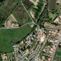 Vue satellite de La Trévillière à Bretignolles-sur-Mer