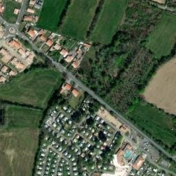 Vue satellite de L'Évasion à Brem-sur-Mer