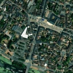 Vue satellite de Aire de camping-car à Saint-Aigny à Saint-Aigny