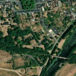 Vue satellite de Camping municipial de l'Ilon à Rivarennes