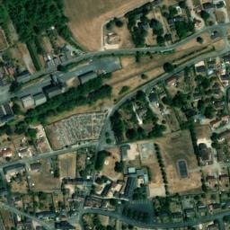 Vue satellite de Aire de camping-car à Rivarennes à Rivarennes
