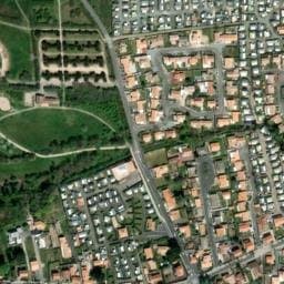 Vue satellite de La Motine à Bretignolles-sur-Mer
