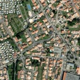 Vue satellite de Les Vagues à Bretignolles-sur-Mer
