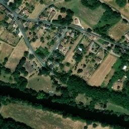 Vue satellite de Camping Cunicipal du Champ de la Cure à Nalliers