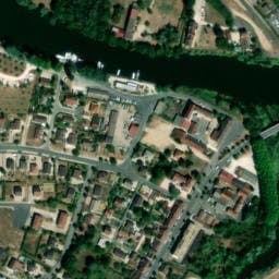 Vue satellite de Aire de camping-car à Sornay à Sornay