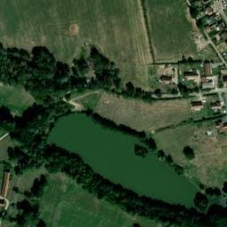 Vue satellite de Camping des Brosses à Trévol