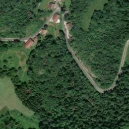 Vue satellite de Fontaine de la chapelle d'Ilay à La Chaux-du-Dombief