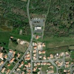 Vue satellite de Aire des Chênes Verts à Brem-sur-Mer
