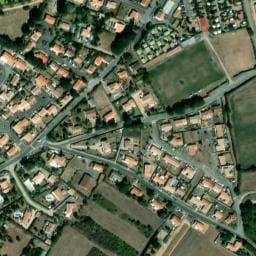 Vue satellite de Les Logeries à Vairé