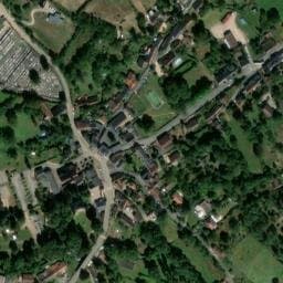 Vue satellite de Camping municipal Solange Sand à Montgivray