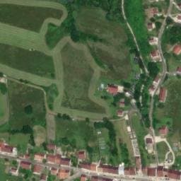 Vue satellite de Fontaine Publique potable à Bonlieu