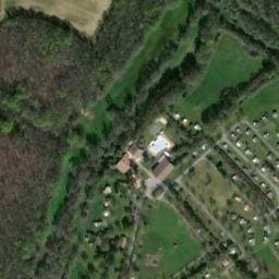 Vue satellite de Camping naturiste Le Colombier à Saint-Martin-Lars-en-Sainte-Hermine