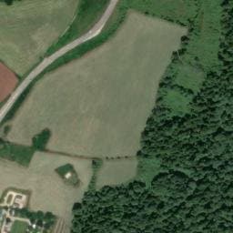 Vue satellite de Aire de camping-car à La Chaux-du-Dombief à La Chaux-du-Dombief