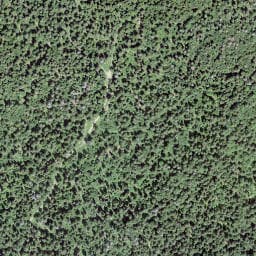 Vue satellite de La Pierre Trouée à Chapelle-des-Bois