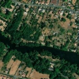 Vue satellite de Les Chambons à Le Pêchereau