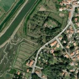 Vue satellite de Camping U.S.J.A. à Brem-sur-Mer