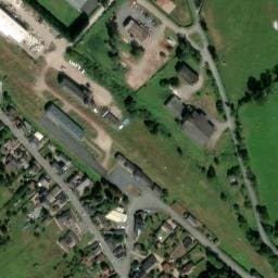 Vue satellite de Borne camping car au camping Solange Sand à Montgivray