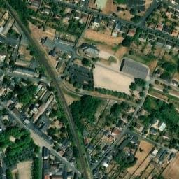Vue satellite de Aire de service du Champ de Foire à Argenton-sur-Creuse