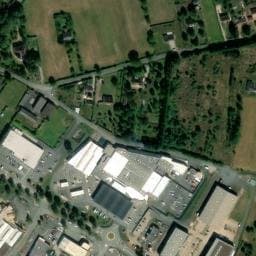 Vue satellite de Aire de camping-car à Briantes à Briantes
