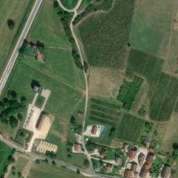 Vue satellite de Aire de camping-car à Gizia à Gizia