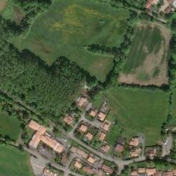 Vue satellite de Aire de camping-car à Vouvant à Vouvant