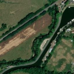 Vue satellite de Aire de camping-car à Génelard à Génelard