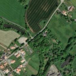 Vue satellite de Halte vélo/rando La Francette de Soutiers à Saint-Pardoux-Soutiers