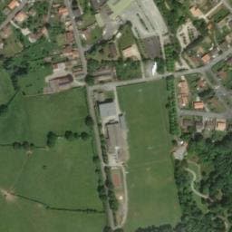 Vue satellite de Aire Municipale de camping-car (Vasles) à Vasles