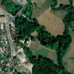 Vue satellite de Aire de camping-car à Sainte-Croix-en-Bresse à Sainte-Croix-en-Bresse