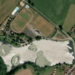 Vue satellite de L'Étang Merlin à Urciers
