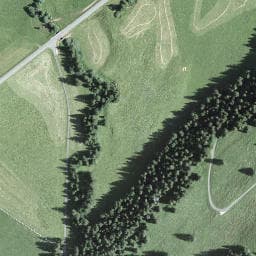 Vue satellite de Le Biblanc à Bois-d'Amont