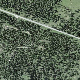 Vue satellite de La Pierre Tournante à Bois-d'Amont