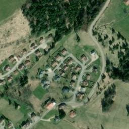 Vue satellite de Aire de camping-car - Bellefontaine à Bellefontaine