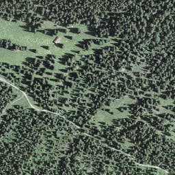 Vue satellite de Refuge de la Joratte à Bois-d'Amont