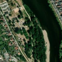 Vue satellite de Aire de camping-car à Moulins à Moulins