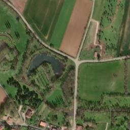 Vue satellite de Camping municipal à Saint-Valérien