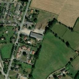 Vue satellite de Aire de stationnement site de la Tuilerie à Culan