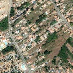 Vue satellite de Camping La Loubine Sauveterre - Quartier Sauveterre à L'Île-d'Olonne