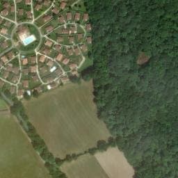 Vue satellite de Aire de services pour camping-cars des Forges à Les Forges