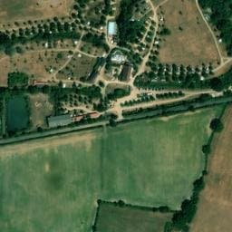 Vue satellite de Camping naturiste La Petite Brenne à Luzeret