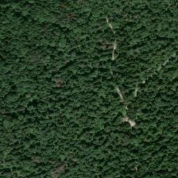Vue satellite de Cabane du Brochet à Grande-Rivière Château