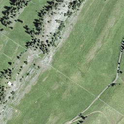 Vue satellite de Cabane de l'Écureuil à Bois-d'Amont