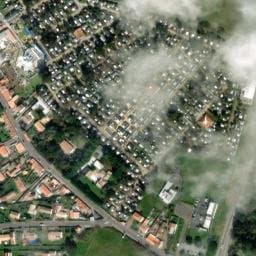 Vue satellite de Camping Club Le Trianon à Les Sables-d'Olonne